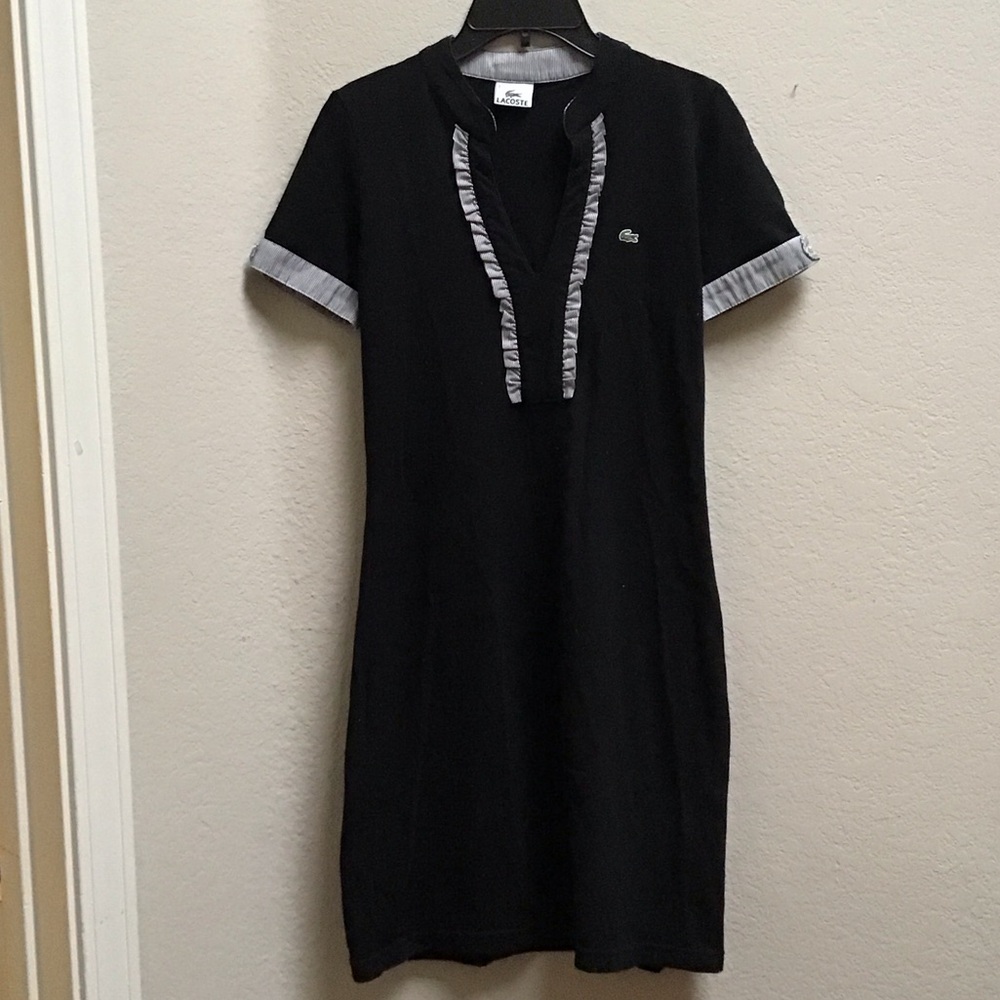 EUC Lacoste Black Mini Dress